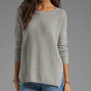 Vince Seed Stitch Stretch Crew Neck Sweater Size S